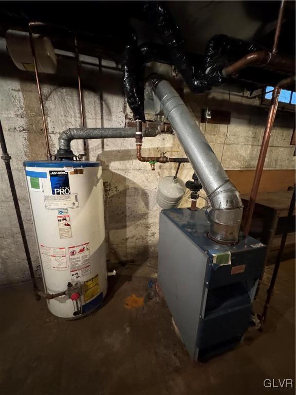 utilities with water heater