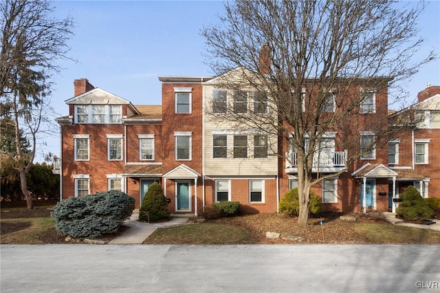 view of townhome / multi-family property