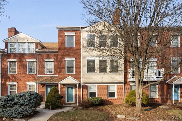 view of townhome / multi-family property