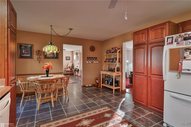 view of dining space