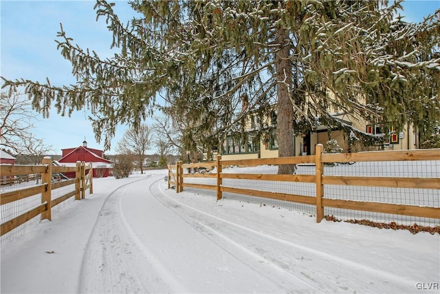 view of street