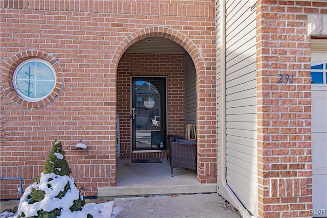 view of property entrance