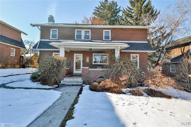 view of front of house featuring a porch