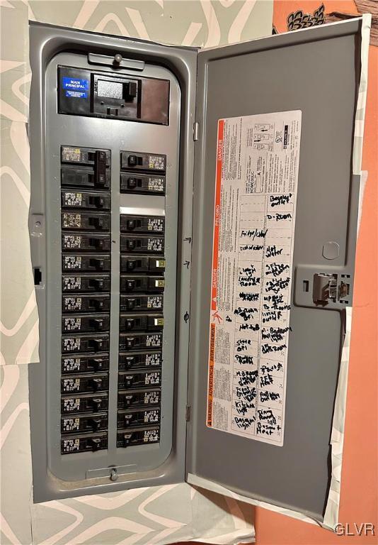 38 12th St, Allentown City, PA 18101 - utilities featuring electric panel