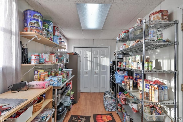 view of pantry