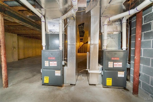 view of utility room