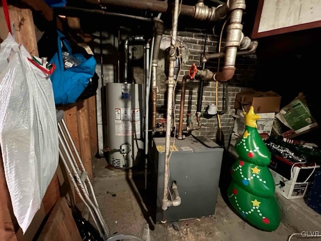 utilities with gas water heater