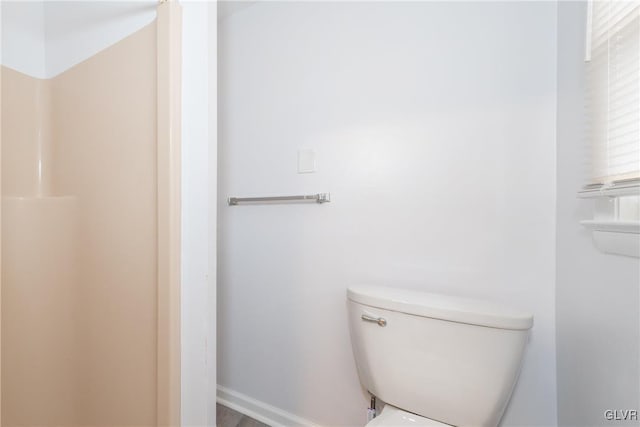 bathroom with toilet