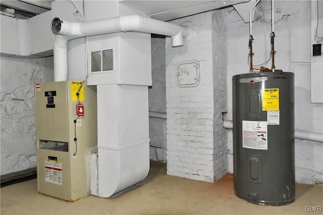 utilities with electric water heater