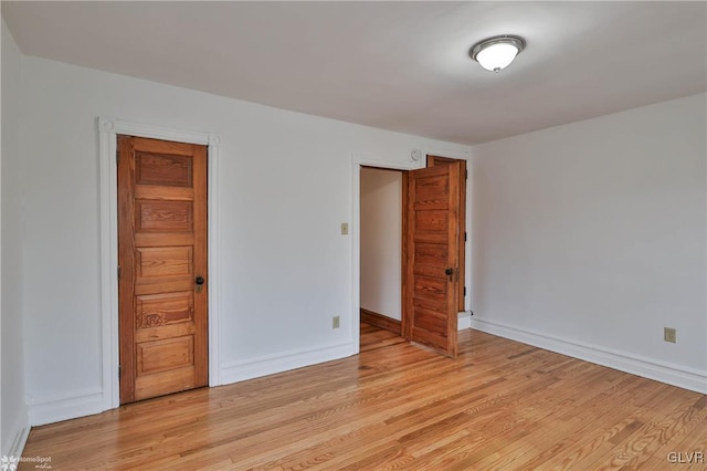 interior space featuring light hardwood / wood-style floors