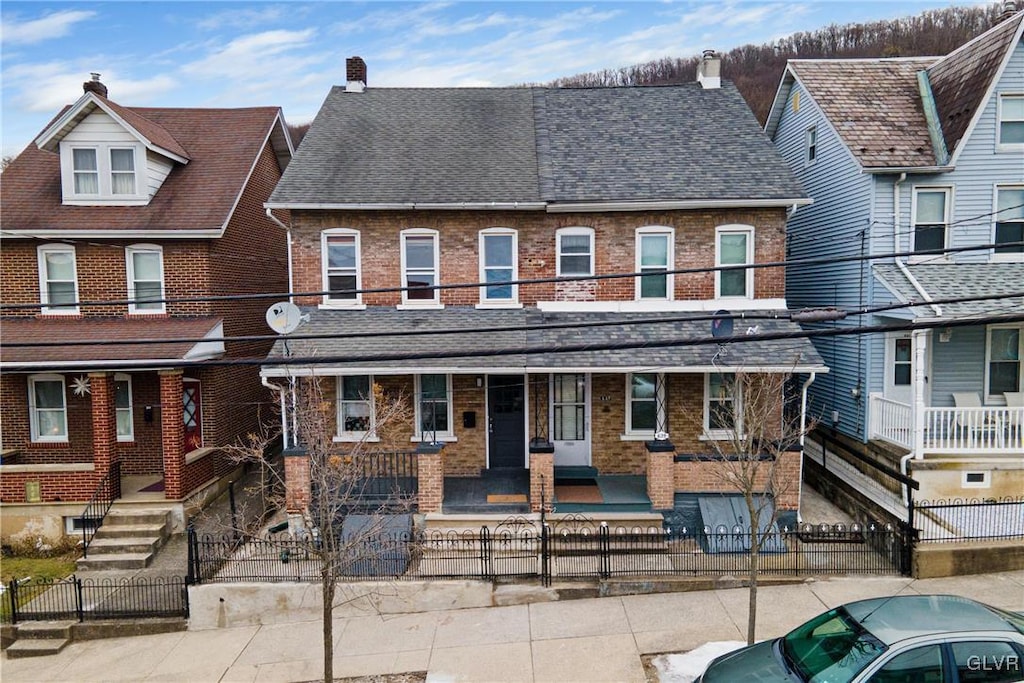 view of townhome / multi-family property