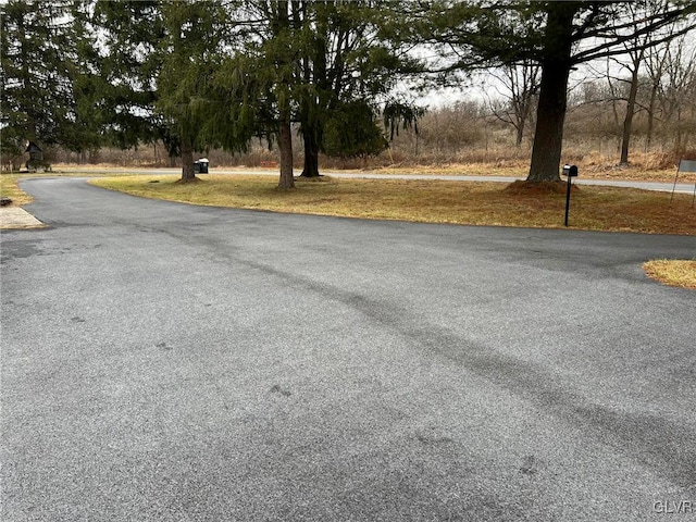 view of road