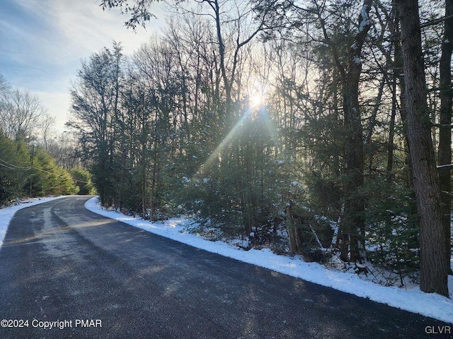 view of road