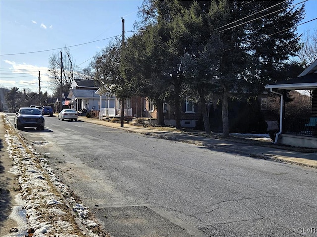 view of street