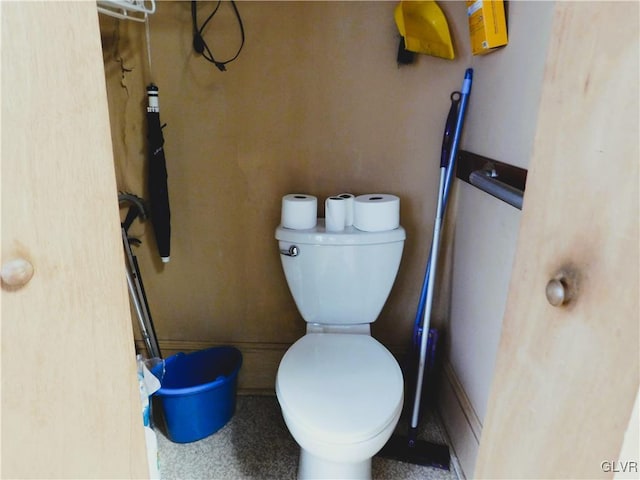 bathroom with toilet