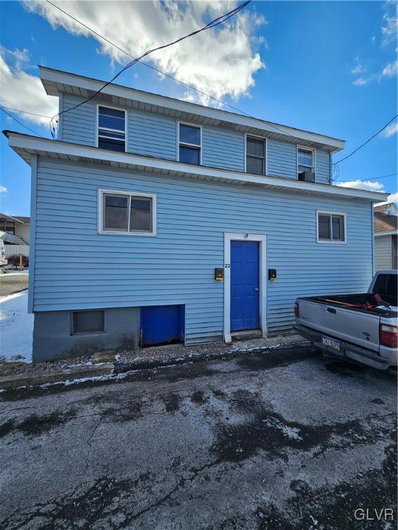 view of rear view of house