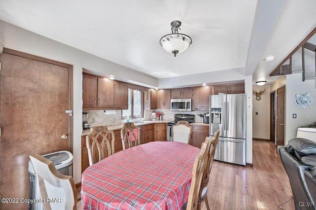 134 Moseywood Rd, Kidder Township S, PA 18624 - dining area featuring light wood-style flooring