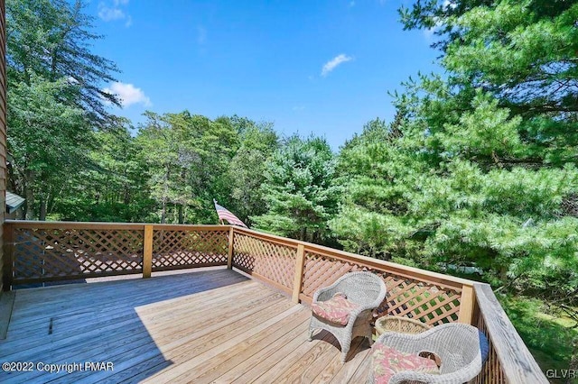 134 Moseywood Rd, Kidder Township S, PA 18624 - view of wooden terrace