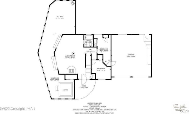 134 Moseywood Rd, Kidder Township S, PA 18624 - plan