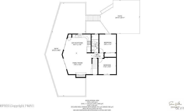 134 Moseywood Rd, Kidder Township S, PA 18624 - plan