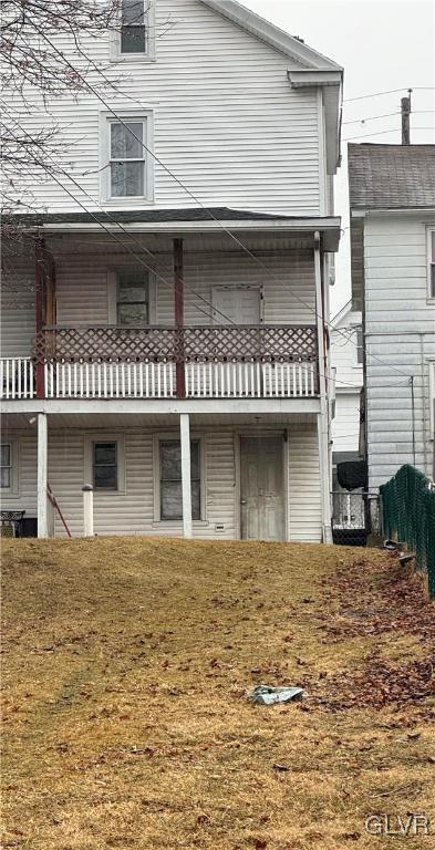 253 N 2nd, Lehighton Boro, PA 18235 - back of property