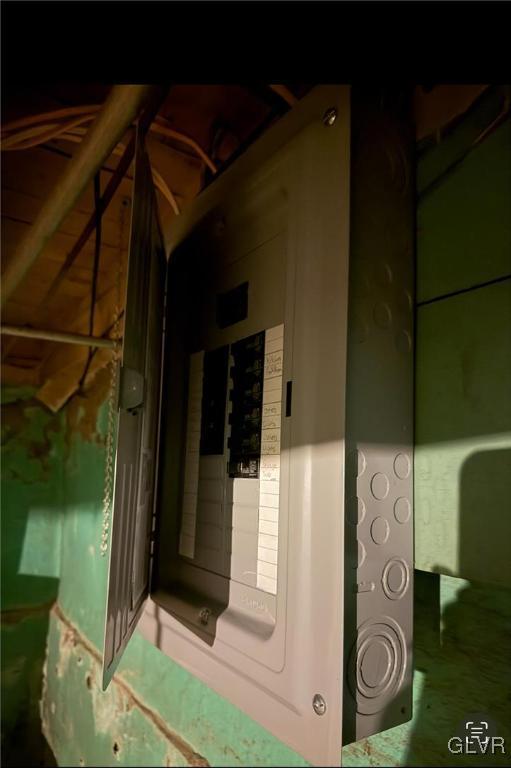 utility room featuring electric panel