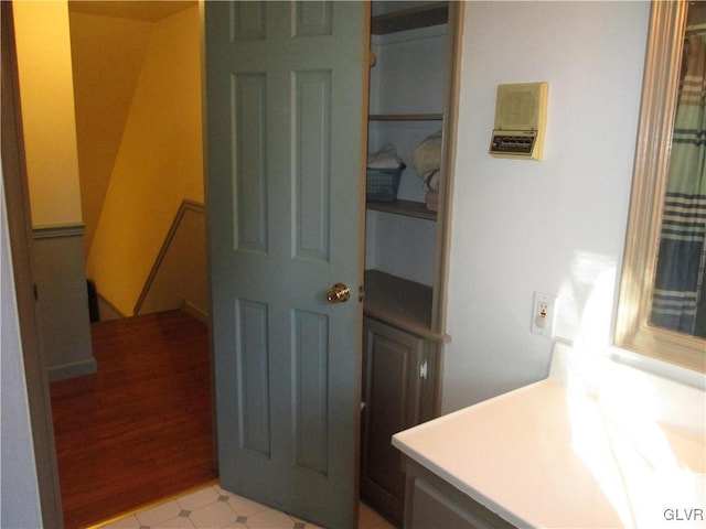 bathroom featuring tile patterned floors