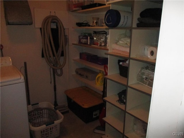 washroom featuring washer / clothes dryer