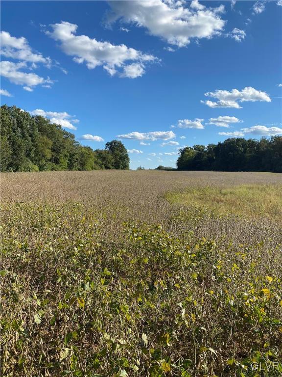 view of landscape featuring a rural view