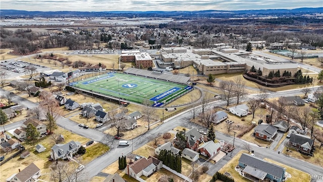 bird's eye view featuring a residential view