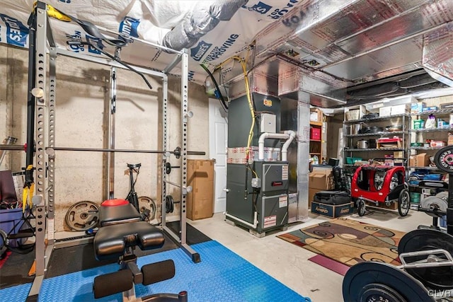 view of workout room