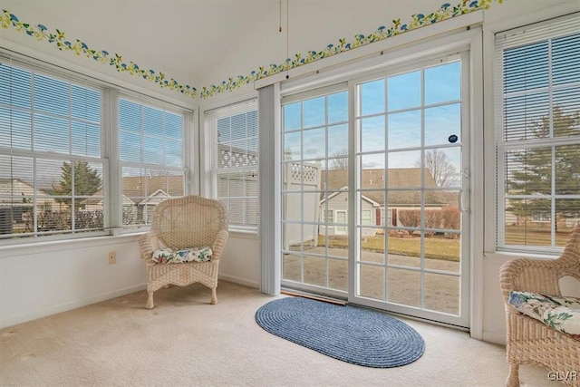 sunroom featuring plenty of natural light