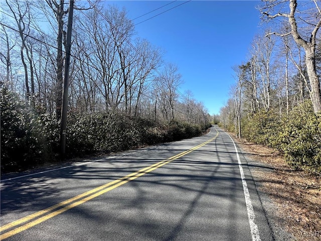 view of road