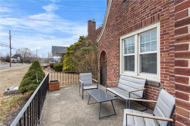 view of patio