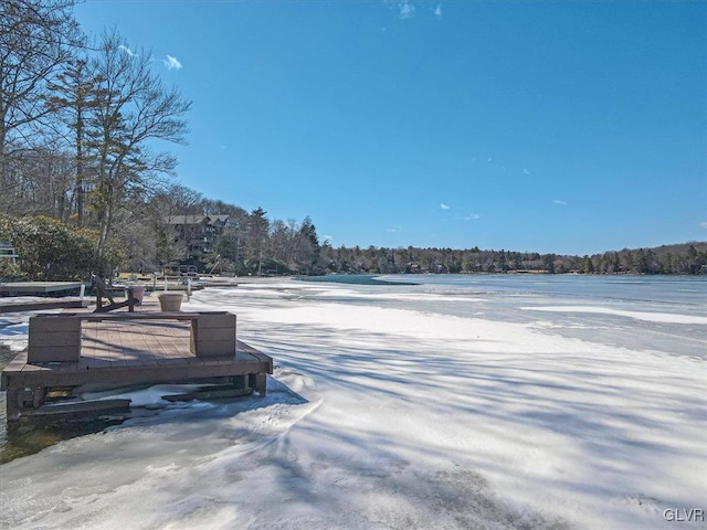 surrounding community with a forest view