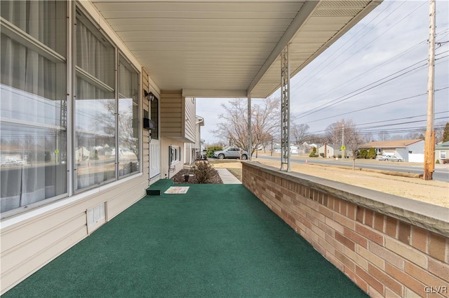 view of patio / terrace featuring a porch