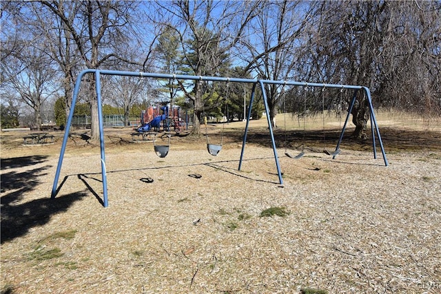 view of community play area