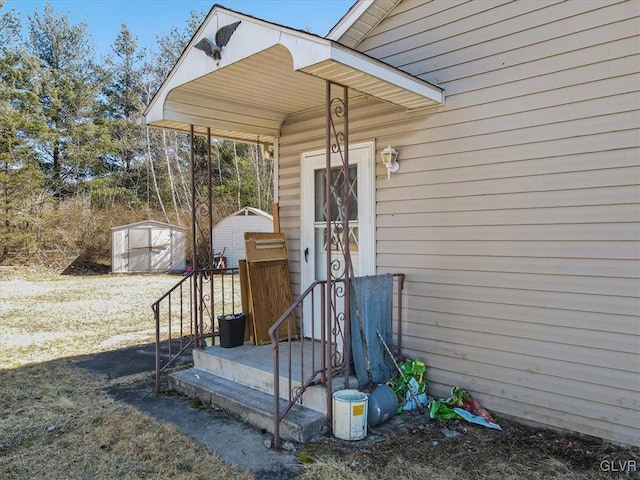 view of property entrance