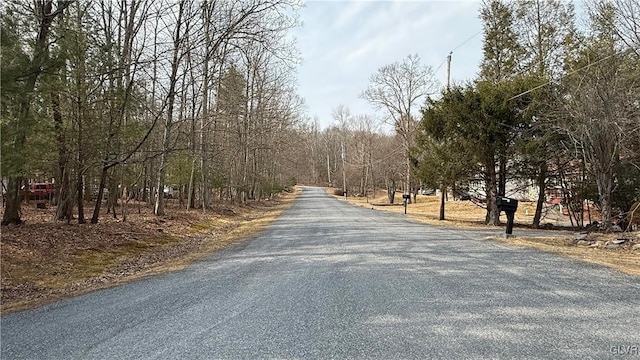 view of road