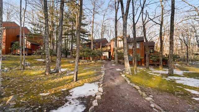 63 Ruffed Grouse Ct, Kidder Township, PA 18624 - exterior space featuring an outbuilding and a barn