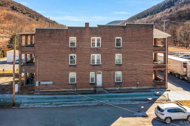 view of property with a mountain view