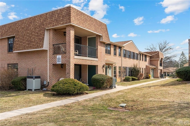 view of property featuring central AC