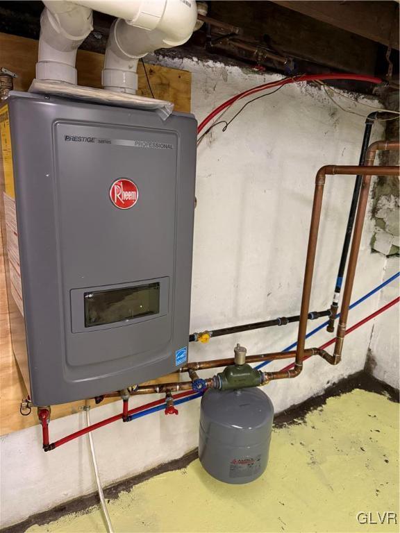 utilities with water heater