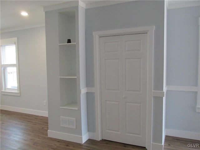 closet with visible vents