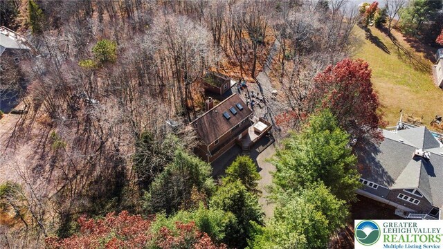 156 Poplar Pl, Tunkhannock Township, PA 18610 - birds eye view of property