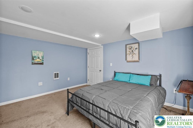 255 Rising Meadow Way E, Stroudsburg, PA 18302 - carpeted bedroom with baseboards and recessed lighting