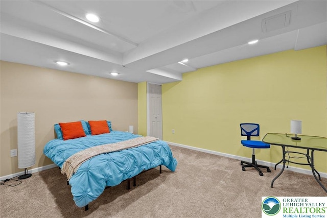 255 Rising Meadow Way E, Stroudsburg, PA 18302 - bedroom with carpet floors and recessed lighting