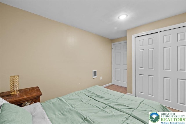 255 Rising Meadow Way E, Stroudsburg, PA 18302 - bedroom featuring carpet and a closet