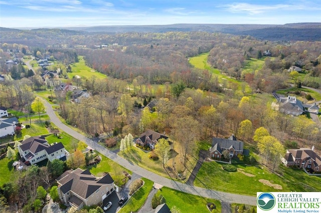 255 Rising Meadow Way E, Stroudsburg, PA 18302 - view of property location with a heavily wooded area and nearby suburban area