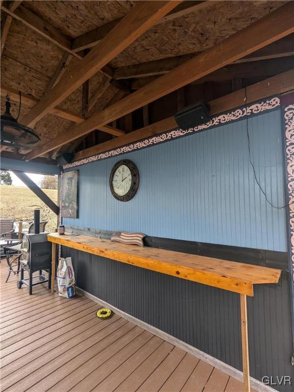 2533 Williams Rd, Moore Twp, PA 18014 - view of wooden terrace